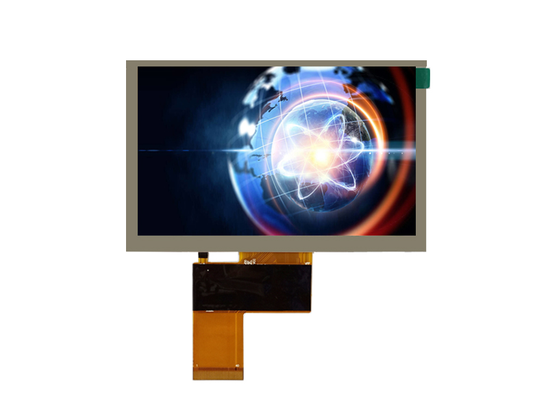 5.0 英寸高亮全视图彩色 TFT 液晶显示屏